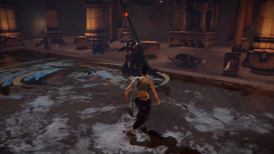 Combat gameplay